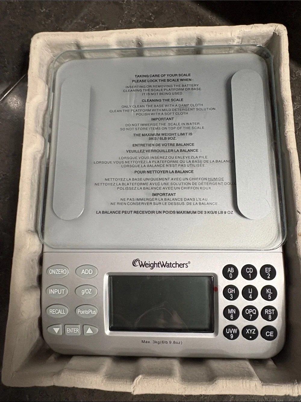 Weight Watchers Electronic Food Scale - Picture 6 of 10